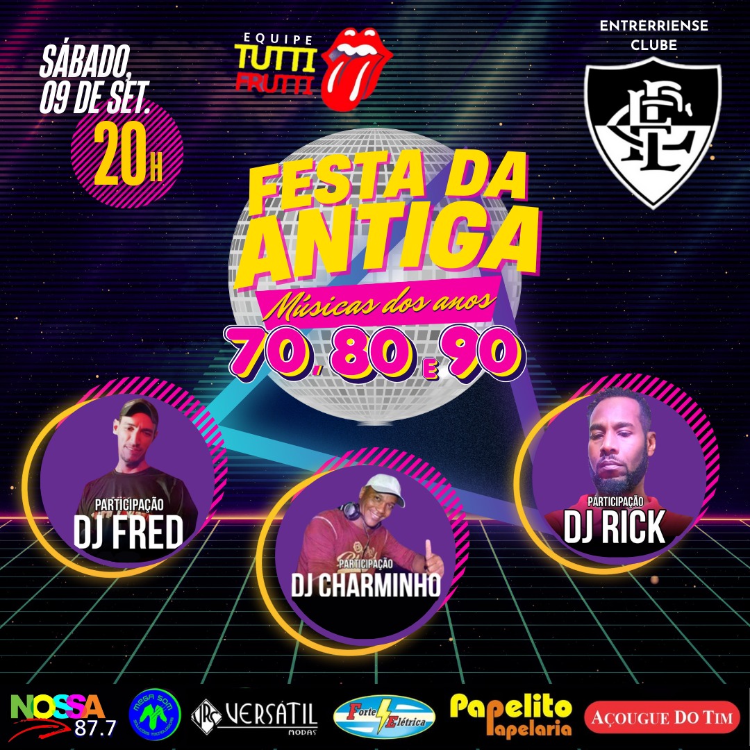 FESTA DA ANTIGA - EQUIPE TUTI FRUTI